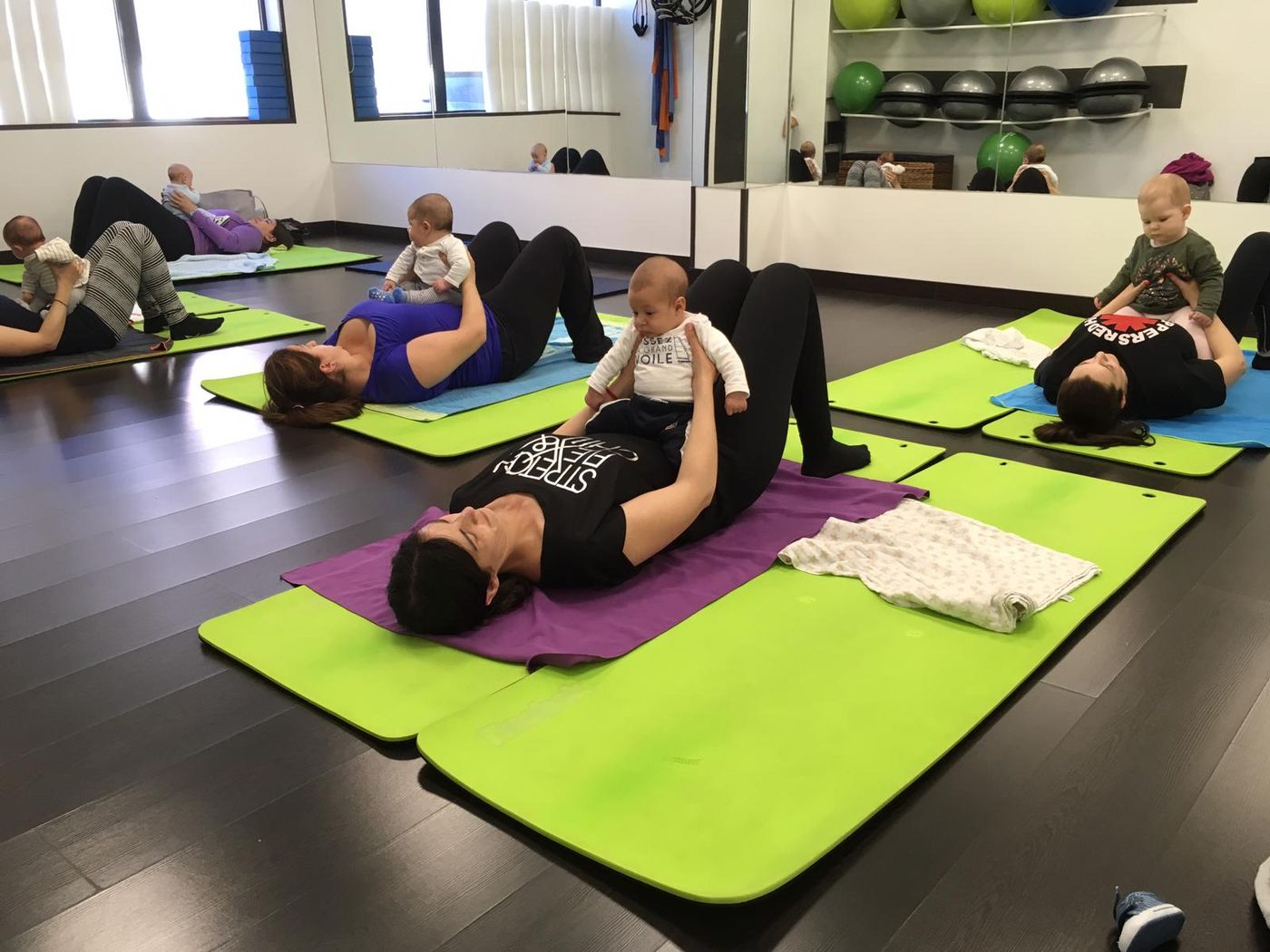 Clases de Pilates con bebés en Valdemoro