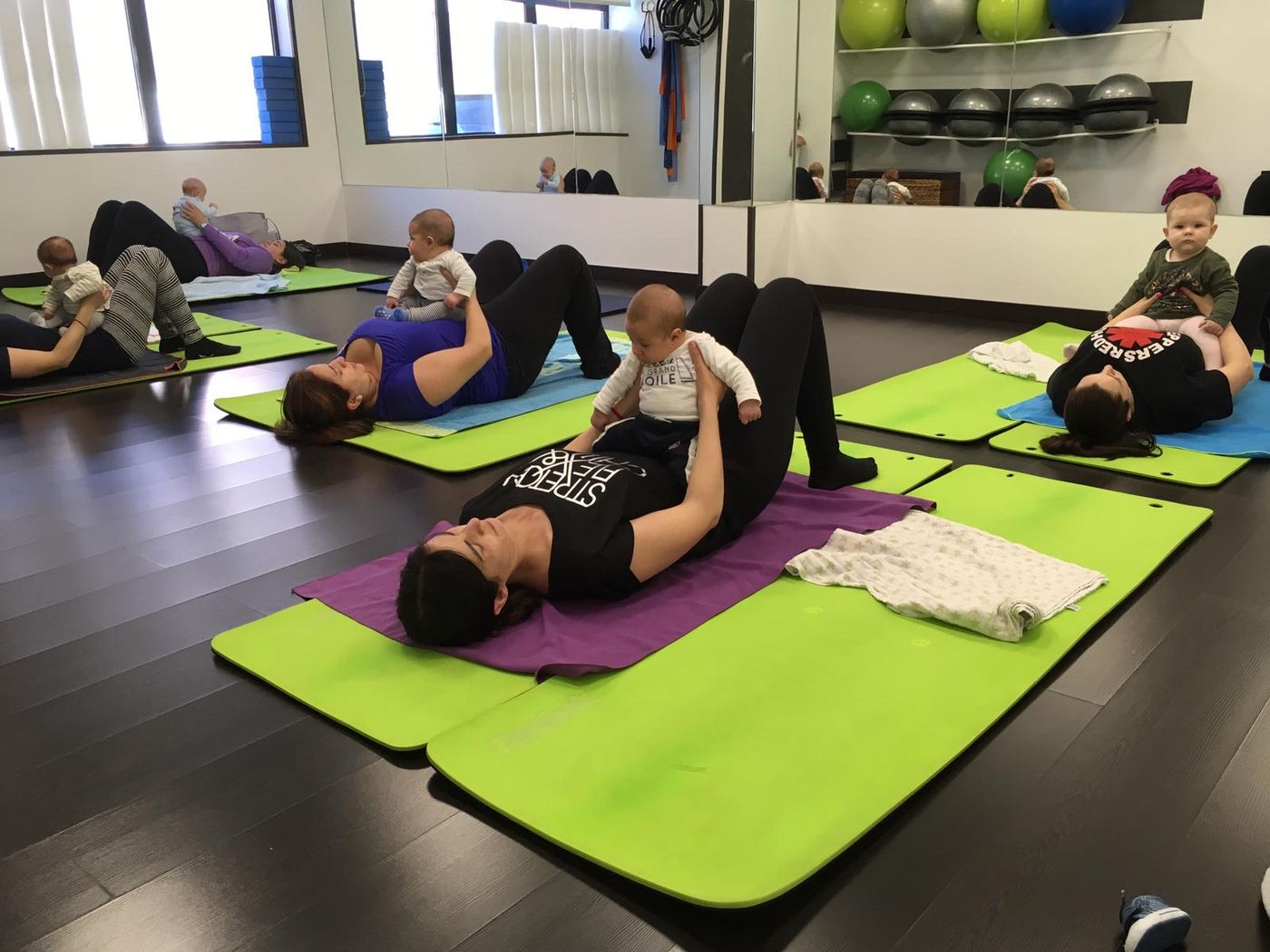 Clases de Pilates con bebés en Valdemoro