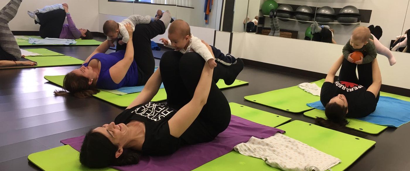 Clases de Pilates con bebés en Valdemoro