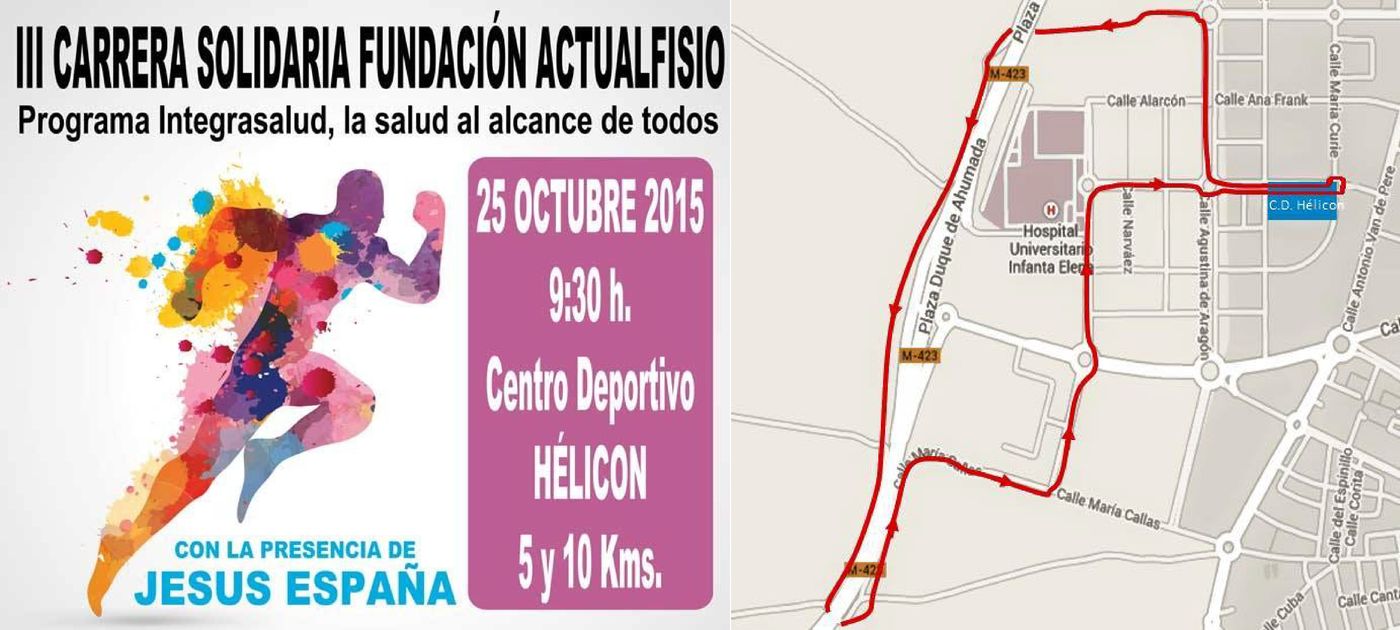 III Carrera solidaria Fundación Actualfisio