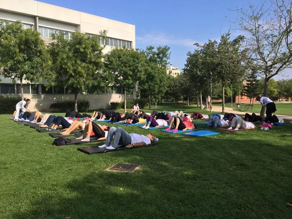 Master Class de Pilates en el Centro de Actividades Educativas