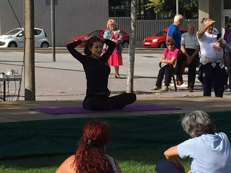 Master Class de Pilates en el Centro de Actividades Educativas