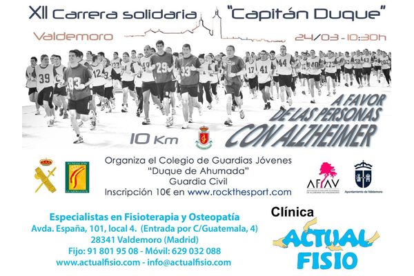 Actualfisio en la XII Carrera Solidaria Capitán Duque