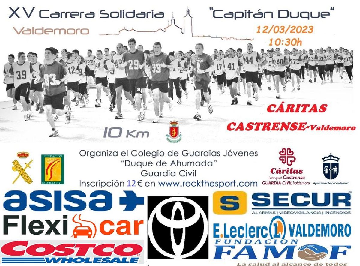 Actualfisio en la XV Carrera Solidaria Capitán Duque